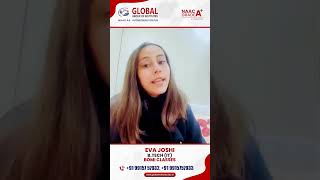 🎉 B.Tech IT Student Eva Joshi Placed at BOMI Classes | Global Group of Institutes