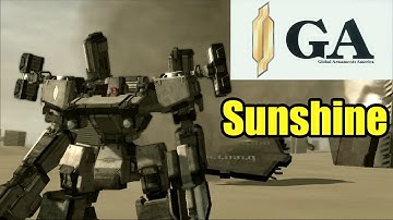 GA SUNSHINE gameplay | Armored Core for Answer