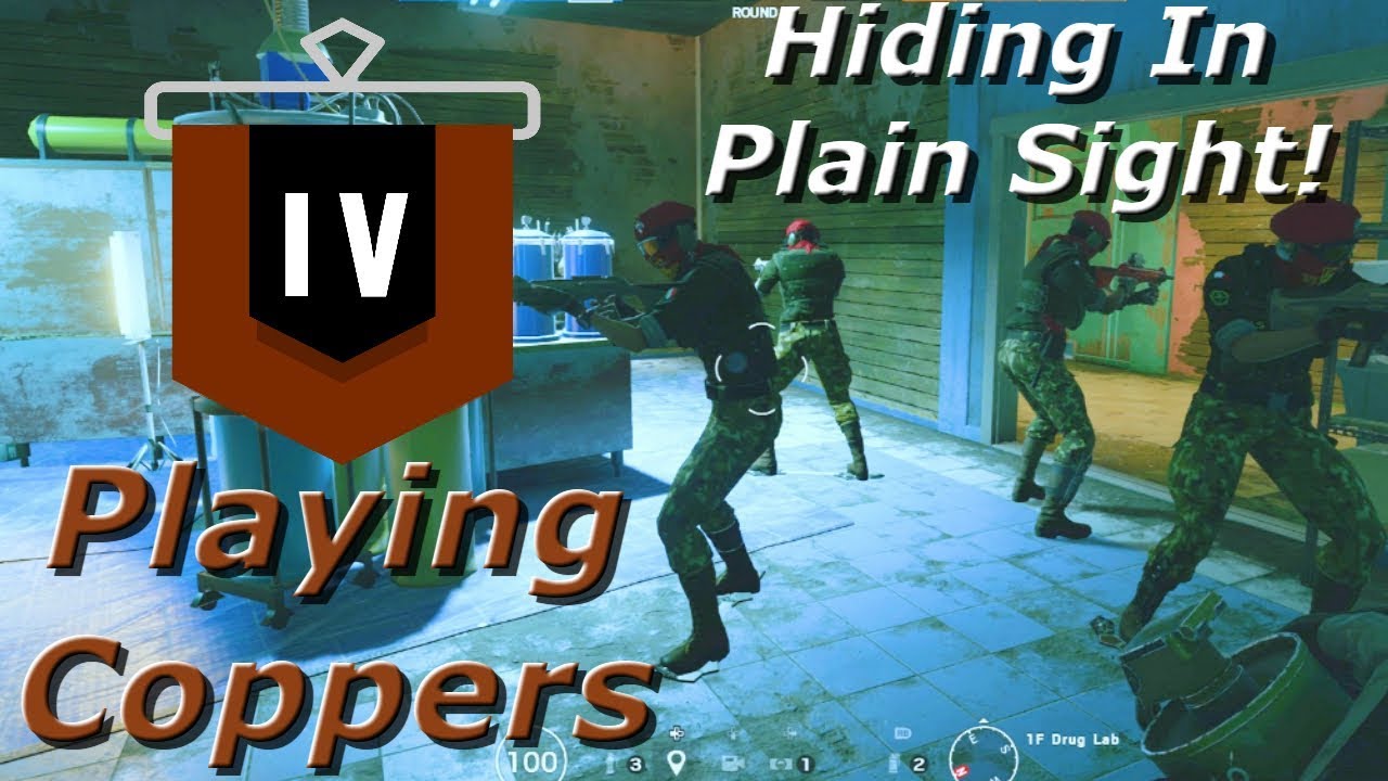 Hiding With Alibi! Road To Copper - Rainbow Six Siege Funny Moments ...