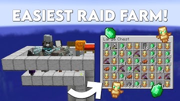 Minecraft: EASY RAID FARM! (1.21+ Tutorial)