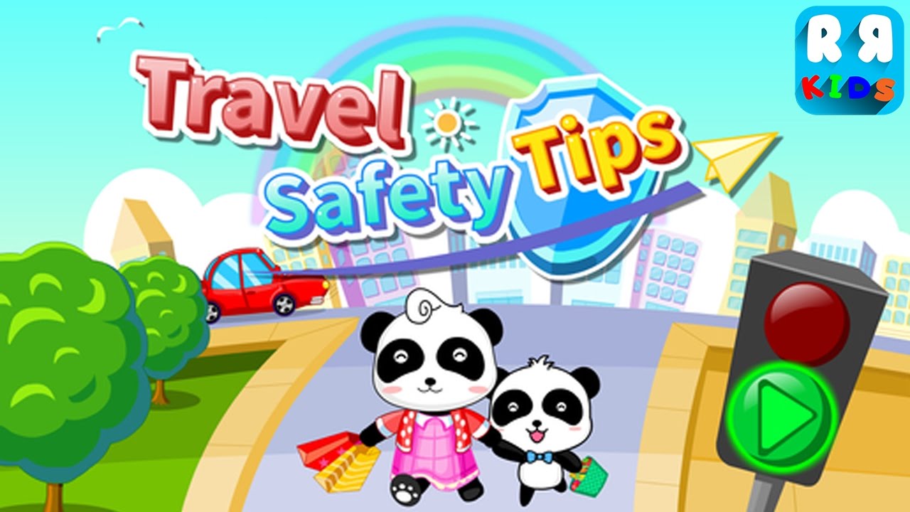 Travel Safety Tips (By BABYBUS) - New Best Apps for Kids - YouTube
