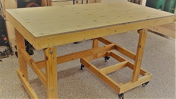 Folding Work Table for Under $100