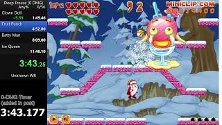Deep Freeze Hitless Speedrun - 9:42.767 (World Record!)