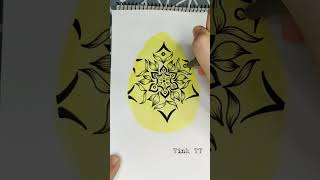 Mandala Easter Egg 3 #mandala #easter #easteregg#waynejones