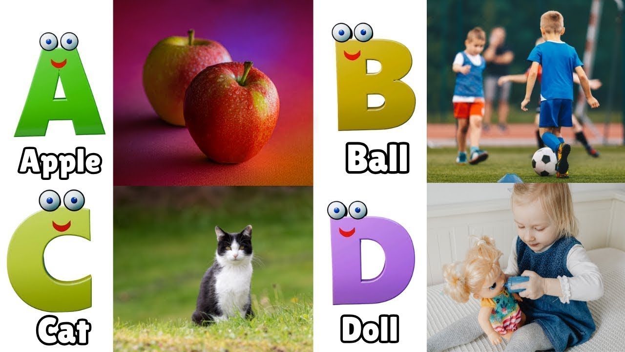 A for Apple Song | Phonics for Kids | Alphabet Letters | Learn ABC for ...