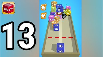 Chain Cube: 2048 3D - Gameplay Walkthrough Part 13 (Android, iOS)