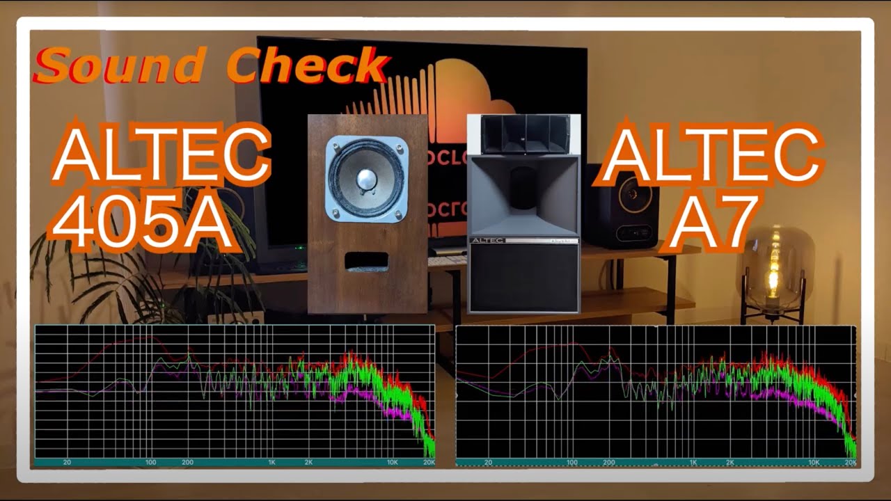 ALTEC 405A vs ALTEC A7 [speaker Sound Comparison スピーカー音比較