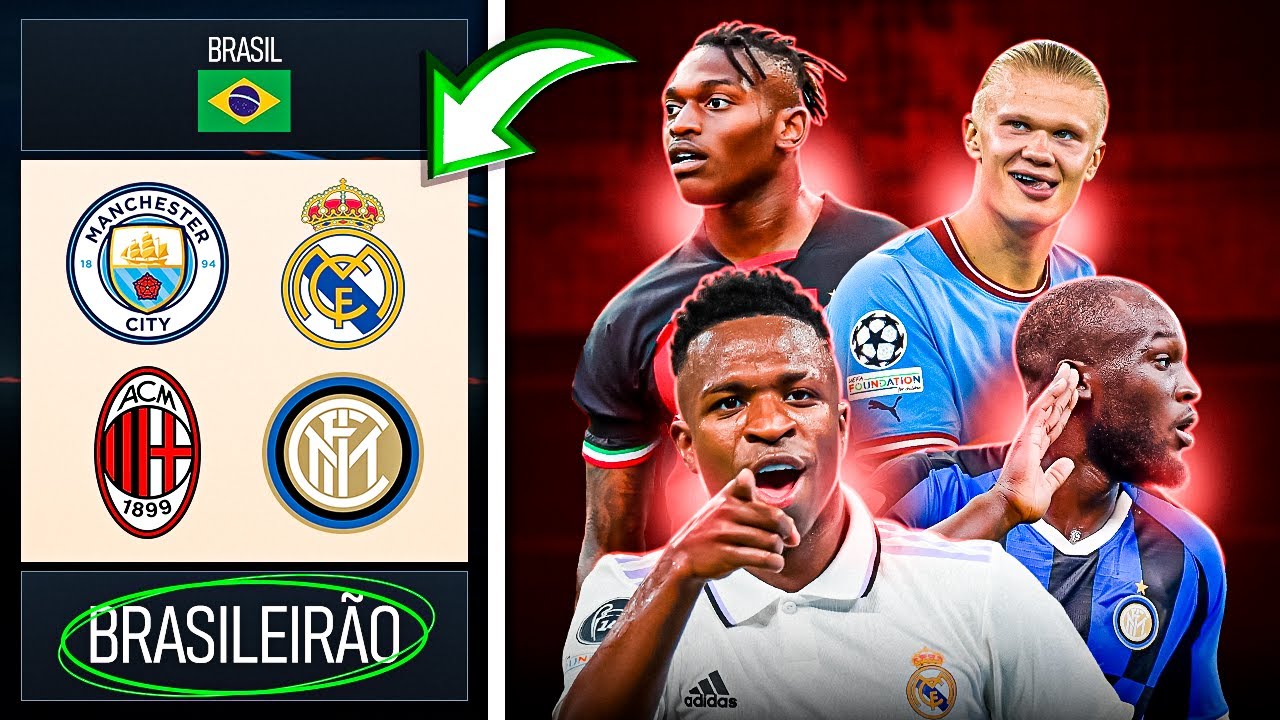 Coloquei PAULISTAS e CARIOCAS na CHAMPIONS LEAGUE 🏆 │ FIFA Experimento 