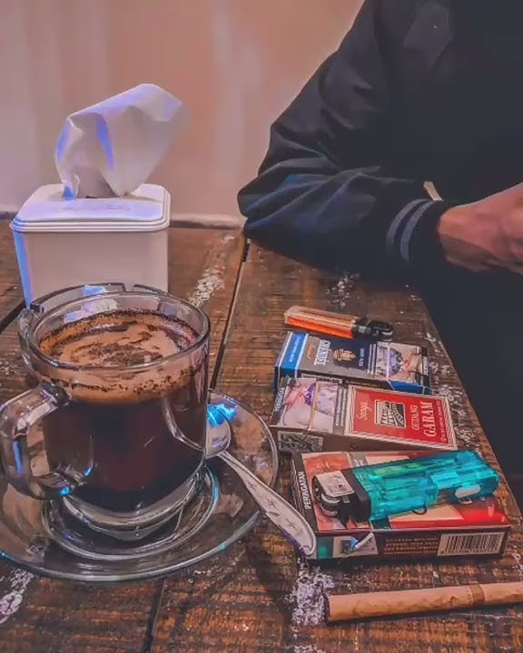 story WA 30 detik || story WA terbaru || story kopi Dan rokok
