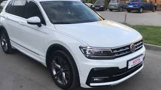 Экспресс обзор Volkswagen Tiguan 2018 124 000 км, 2.0, AMT (220 л.с.), внедорожник, полный, бензин