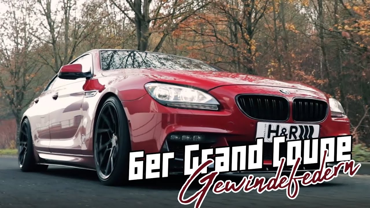 Bmw 6er Gran Coupé F06 Gewindefedern Hr Youtube
