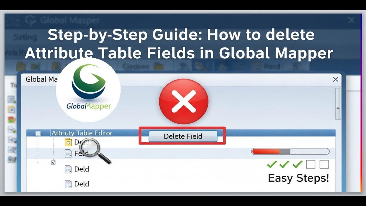 Step by Step Guide: How to Delete Attribute Table Fields in Global ...