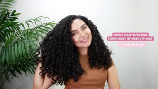 Curly Hair Tutorial with Rizos Curls NEW Best of 2023 VIP Box