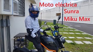 🛵Sunra Miku Max | Moto eléctrica 🛵