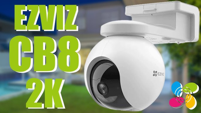 EZVIZ CB8 2K Camera Surveillance WiFi Extérieure sans Fil sur Batterie  10400mAh avec Suivi Auto, Détection de Personne, Vision Nocturne en  Couleur, Audio Bidirectionnel, Alarme Siréne & Flash : : Commerce,  Industrie