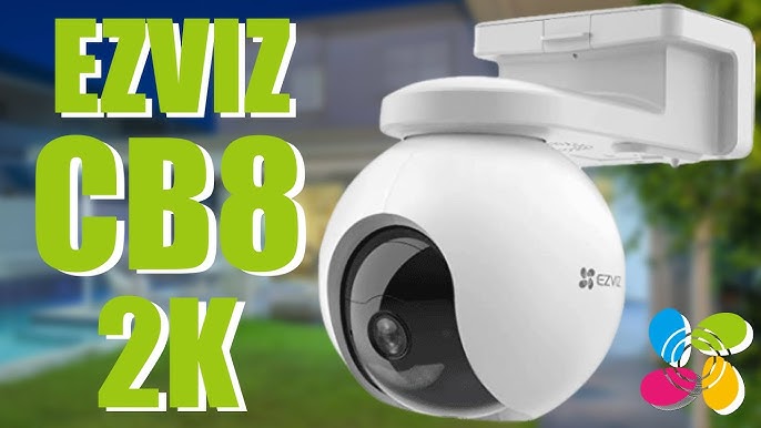 Camera Surveillance WiFi Extérieure EZVIZ CB8 2K + OFFERT Recevez 1 Panneau  Solaire d'alimentation si vous achetez 1 EZVIZ CB8 –