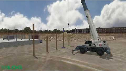 Simlog Mobile Crane Pole Topping Module