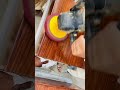 Polishing Wood Work! Drawer making at process #drawer #woodworking #customwalldecor #homedecor