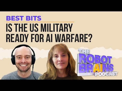 Missy Cummings talks about advising the US Military on the future of AI warfare | Best Bits Episode cover