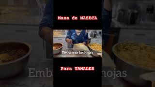 TAMALES DE MASA DE MASECA #deliciosos #maseca