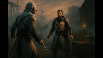 Assassin’s Creed 1 - The Paranoid Templar – Sibrand in Acre| Walkthrough Part 8 ((4K Gameplay))
