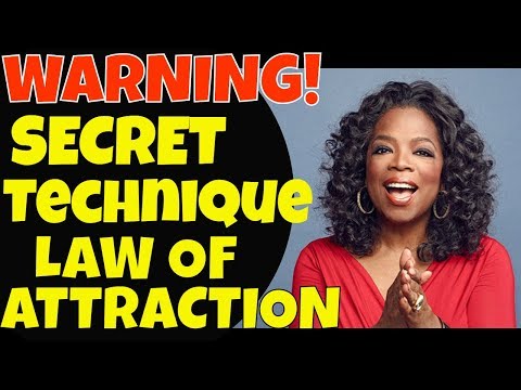 #1 Advanced Law of Attraction Manifestation Technique NOBODY TELLS YOU About | The Secret