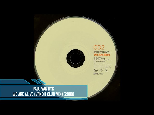 RIKARDO.MUSIC - BLOG DE EURODANCE : PAUL VAN DYK - WE ARE ALIVE (2000) -  MAIS UM MAJESTOSO VOCAL TRANCE DOS ANOS 2000!!