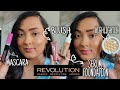 *NEW* Makeup Revolution Super dewy liquid blush, Serum Foundation, Highlighter & Mascara Review