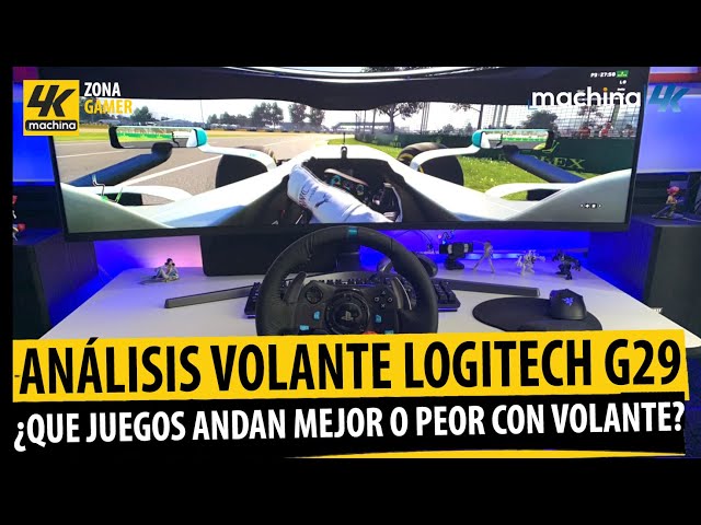 ✓ MEJOR VOLANTE Barato para PS4, PS5 y PC ✓ LOGITECH G29 