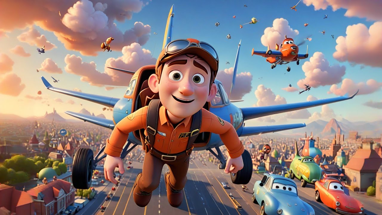 Fastest Jet in the Sky | High-Speed Adventure | Flying Vehicle Rhyme for Toddlers & Preschoolers