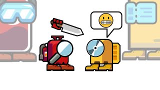 Mini Crewmate Kills Emoji Character Among Us