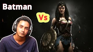 Wonder Woman Vs Batman |  Injustice 2 | EP 01 | Joker Production Gaming | Masum