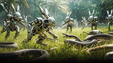 Florida Deployed Robotic Rabbits Against Giant Pythons – The Results Shocked Everyone