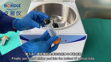 TD5A Tabletop Low Speed Centrifuge installation and disassembly