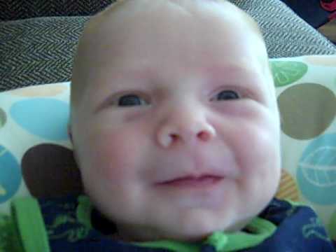 Oscar Shaw's First Smile