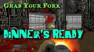Classic Doom 3 In Doom - E1M1+ With Mod #1 | Only Flashlight No Weapon Relaxation Series