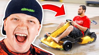 MY NEW $10,000 GO KART!