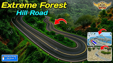 Map Mod Bussid 4.3.4 - New Released Extreme Forest Hill Road Map Mod For Bus Simulator Indonesia |