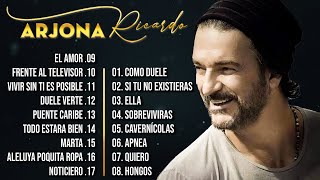 Las 30 Mejores Canciones De Ricardo Arjona - Ricardo Arjona Mix Éxitos Baladas Romanticás en Espanol