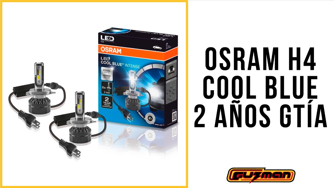 LÁMPARA 12V H4 LED CREE KIT OSRAM 2 AÑOS GTIA 