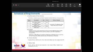 Pre-bid Conference of the Procurement of Fleet Vehicle