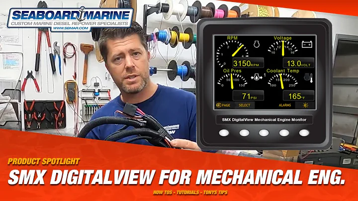 SMX DigitalView Display for Cummins & Other Mechanical Engines