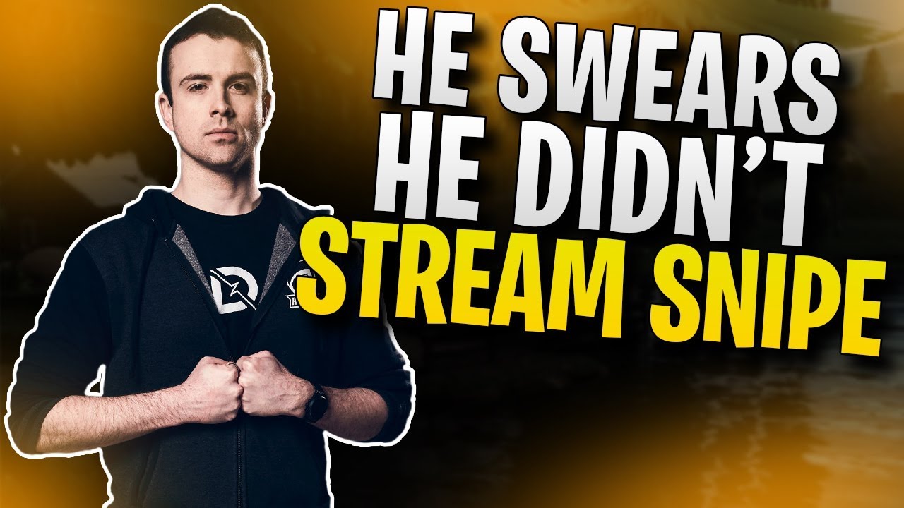 funny moments in soccer He swears he didn't stream snipe!
