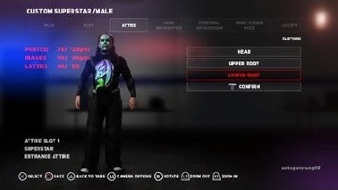WWE 2K18 Jeff Hardy Updated SmackDown Live 2018 Attire