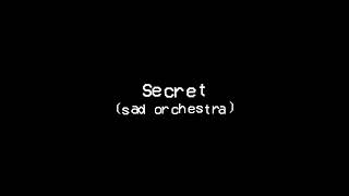 Louane - Secret (Sad Orchestra)