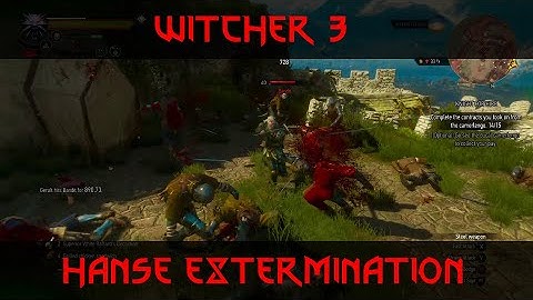 The Witcher 3  - Hanse Extermination  - Mont Crane Castle