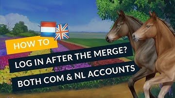 MERGE - How to login after the Merge if you have both a COM and NL-account?