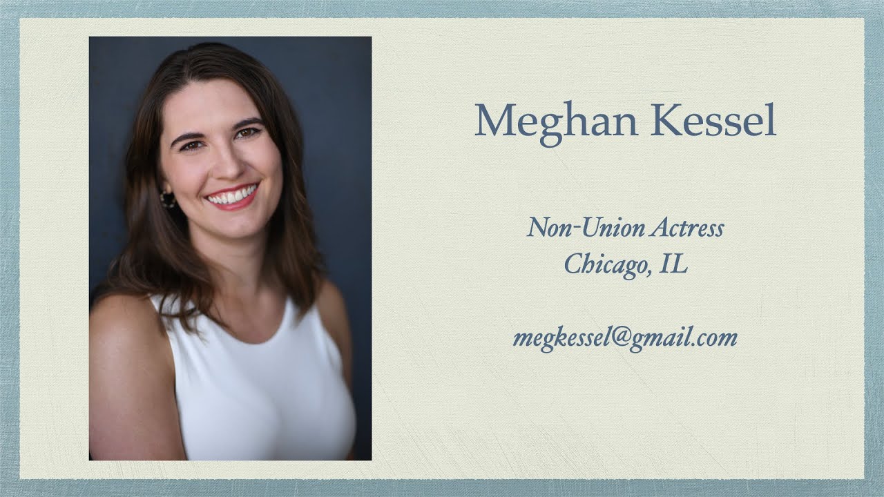 Meghan Kessel Vocal Reel