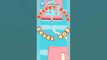 Gameplay top mobile games relaxing  game ios/android stacky dash #shorts legendary level 403