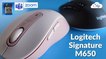New Logitech Signature M650 wireless mouse - Great for MS Teams & Zoom